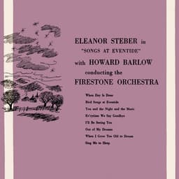 Songs at Eventide - Eleanor Steber