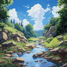 Feathered Serenity by the Stream - Bird Sounds