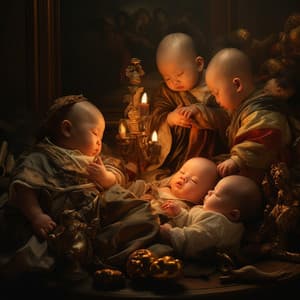 Blaze of Baby's Dreams: Cadence of Nighttime Bliss - Sounds from Above