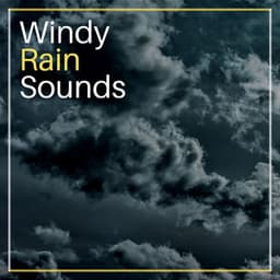 Windy Rain Sounds: White Noise Ambient for Anxiety & Insomnia - Paradise Eden