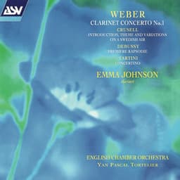 Weber: Clarinet Concerto No.1; Tartini: Concertino etc - Emma Johnson