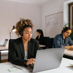 Tranquil Office Melodies: Mindful Work Sessions with Ambient Music - Tranquil Journeys