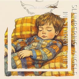 Slumbering Angels in Starry Skies - Sleeping Little Angels