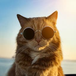 Hip Hop Para Gatos: Ritmos Relajantes Para La Relajación Felina - Sabor dulce