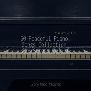 50 Peaceful Piano Songs Collection for Stress Relief - Ivory Mood