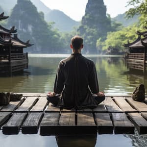 Meditación Tranquila En La Corriente: Armonizar Con La Naturaleza - Sonidos de la naturaleza Ambi