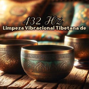 Limpeza Vibracional Tibetana de 432 Hz: Frequência de Cura para Remover Energia Negativa do seu Corpo, Aura e Limpeza do Espaço, Vibração Instantaneamente Mais Alta - Relajante Conjunto de Música Zen