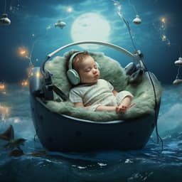 Binaural Ocean: Baby Sleep Waves - Energy Orbiting Healing