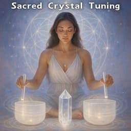 Sacred Crystal Tuning for Clarity Through Pure Tones - Brain Waves Therapy