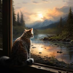 Tiempo Gatuno A La Orilla Del Río: Aguas Serenas De Felicidad Para Gatos - Televisión de la naturaleza