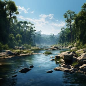 Water Music Ripples: Relaxation's Resonant Rhythms - The Flow Atmosphere