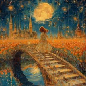 Reflecties van Rust: Celeste Klankspiegelingen op de Denkbrug - Calming Sounds