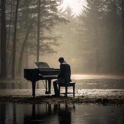 Exploración Para Un Estudio Centrado En El Piano Lluvioso - Colectivo de música de piano triste