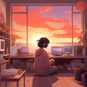 Esfuerzo Rítmico: Paisajes Sonoros Entre Olas Oceánicas - Música fácil de escuchar el domingo por la mañana