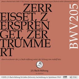 Bachkantate, BWV 205: Zerreißet, zersprenget, zertrümmert die Gruft - Johann Sebastian Bach