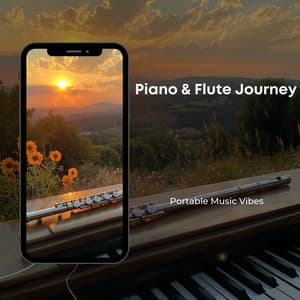 Piano & Flute Journey: Exploring Inner Peace - Portable Music Vibes