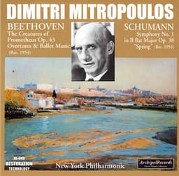 Dimitri Mitropoulos conducts Beethoven and Schumann live - Robert Schumann