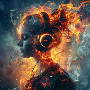 Fire's Slumber Melody: Music for Sleep - Sleep Sounds