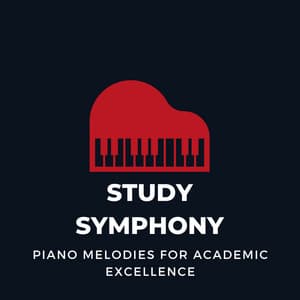 Study Symphony: Piano Melodies for Academic Excellence - Romantic Piano for Reading