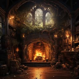 Resplandor De Fuego Binaural: Relajación En Armonía - Universo De Latidos Binaurales