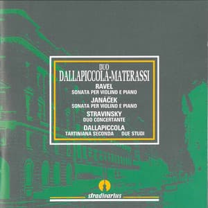 Ravel, Janáček & Stravinsky: Works for Violin & Piano - Sandro Materassi