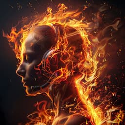 Flames Journey: Epic Fire Music - Serene Rose