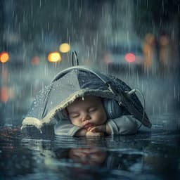 Binaural Rain Melody: Baby Sleep Serenity - Happy Baby Lullaby Collection