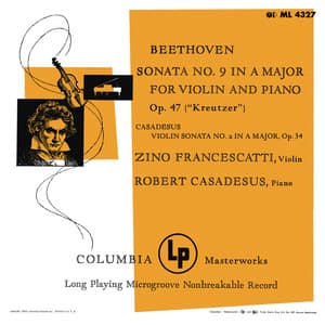 Beethoven & Casadesus: Violin Sonatas - Zino Francescatti
