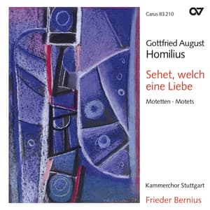 Gottfried August Homilius: Sehet, welch eine Liebe. Motetten - Gottfried August Homilius