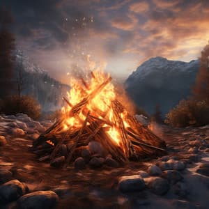 Fire's Embrace: Relaxation and Warmth - Cozy Crackles