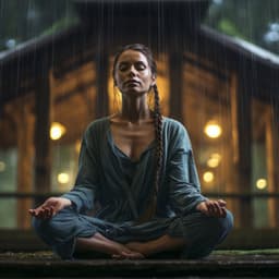 Meditation Rainfall Harmony: Music in the Rain - Dreamy Nature