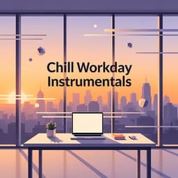 Uplifting Chill Work Music Focus Concentration - Music For Being Productive
