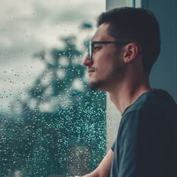 Nature's Soothing Raindrops: A Window's Chill for Relaxation - Cloud Cover