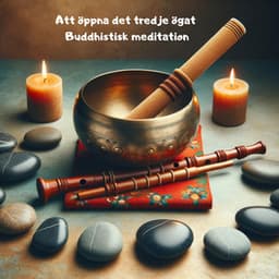 Att öppna det tredje ögat & buddhistisk meditation: andliga tibetanska skålar - Lugn Musik Atmosfär