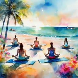 Fluidez De Yoga Con Lofi: Melodías De Equilibrio Rítmico - Pensador binaural