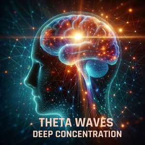 Theta Waves Deep Concentration: Soothing Brainwaves for Effective Studying and Brain Activation - Brain Stimulation Music Collective