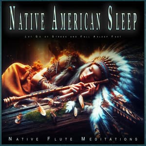 Native American Sleep: Let Go of Stress and Fall Asleep Fast - Native Flute Meditations