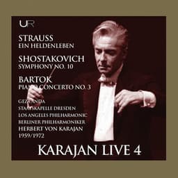 Karajan conducts Strauss, Bartok, Schostakovich - Los Angeles Philharmonic