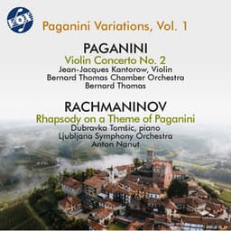 Paganini: Violin Concerto No. 2 & Rachmaninov: Rhapsody on a Theme of Paganini - Sergei Rachmaninoff