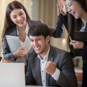 Theta Harmony of Success: A Binaural Soundscape for Work Accomplishment - Work Music