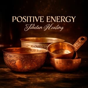 Positive Energy: Tibetan Healing Sounds to Purify Your Body, Mind, and Spirit, Tibetan Singing Bowls, Bells, and Nature - Healing Meditation Zone