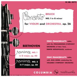 Bruch: Concerto No. 1 in G Minor - Beethoven: Violin Romances - Saint-Saens: Violin Concertos - Zino Francescatti