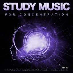 Study Music for Concentration: Calm Music For Studying, Music For Reading and Relaxation, Music For Deep Focus and Concentration and Background Studying Music, Vol. 10 - Music For Studying and Concentration