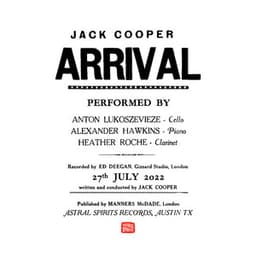 Arrival - Jack Cooper