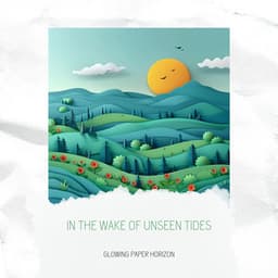 In the Wake of Unseen Tides - Glowing Paper Horizon