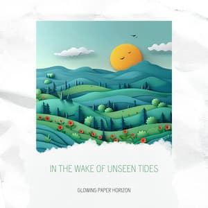 In the Wake of Unseen Tides - Glowing Paper Horizon