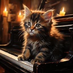 Armonía Felina: Música Junto Al Fuego Para Tu Gato - Sonido del Bosque