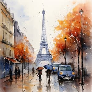 Rainy Symphony: Nature's Aqueous Serenity - Thunder and Rain Storm