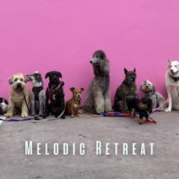 Melodic Retreat: Birds and Crystal Bowl Sounds for Contented Dogs - Happy Playlisted Music