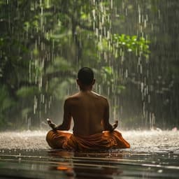Meditación De Lluvia: Lluvia Calmante Para La Concentración - Meditación Dorada